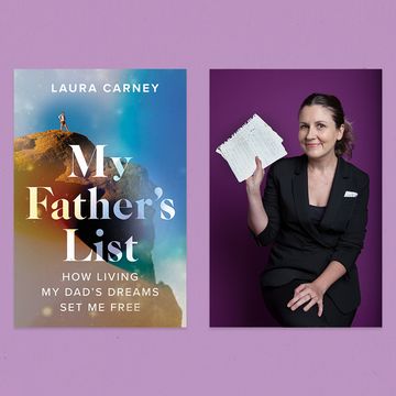 laura carney set out to complete her father’s bucket list and ended up finding herself in the process