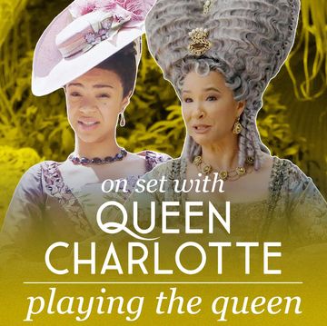 on seth with queen charlotte playing the queen