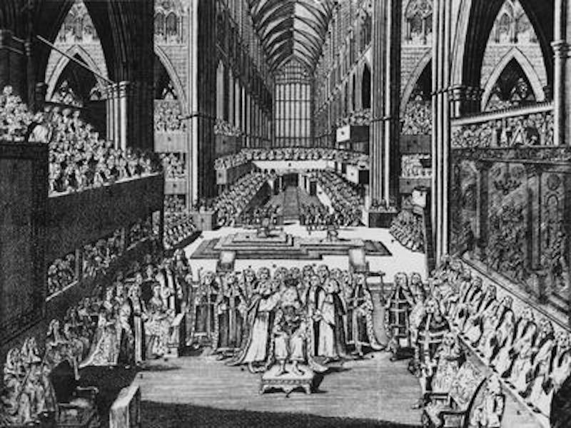 the coronation of king george iii at westminster abbey